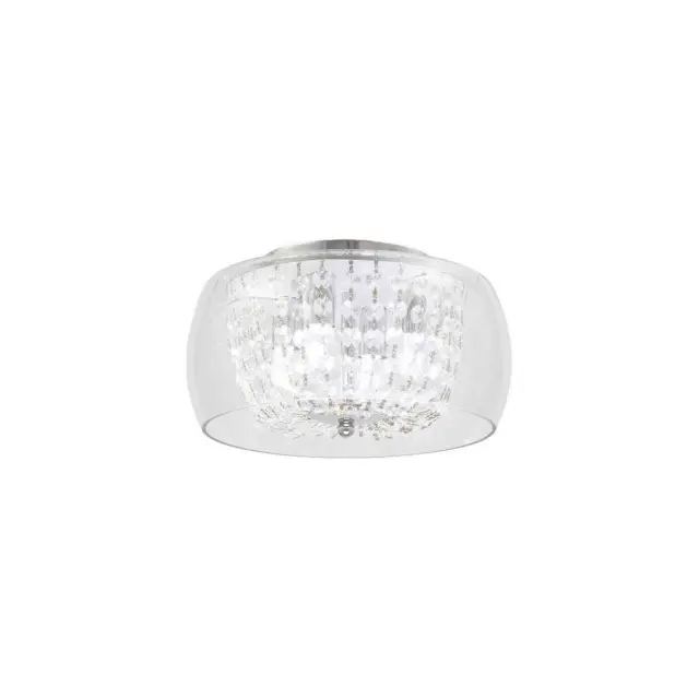 AcaLight Offer NETTO ΦΩΤΙΣΤΙΚΟ ΟΡΟΦΗΣ ΧΡΩΜΙΟ ΜΕΤΑΛΛΙΚΟ ΣΥΜΒΑΤΙΚΟ 4ΧG9 IP20 Φ280Χ155mm