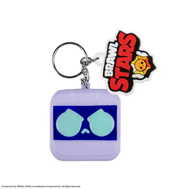 Μπρελόκ Squishy Keychain 8-bit Brawl Stars