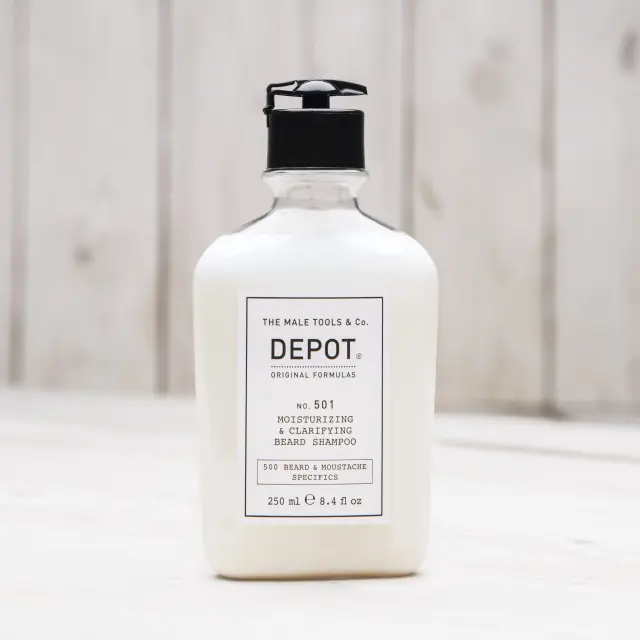 Depot cleansing shampoo No. 501 Moisturizing & Clarifying Beard Shampoo 250 ml 2