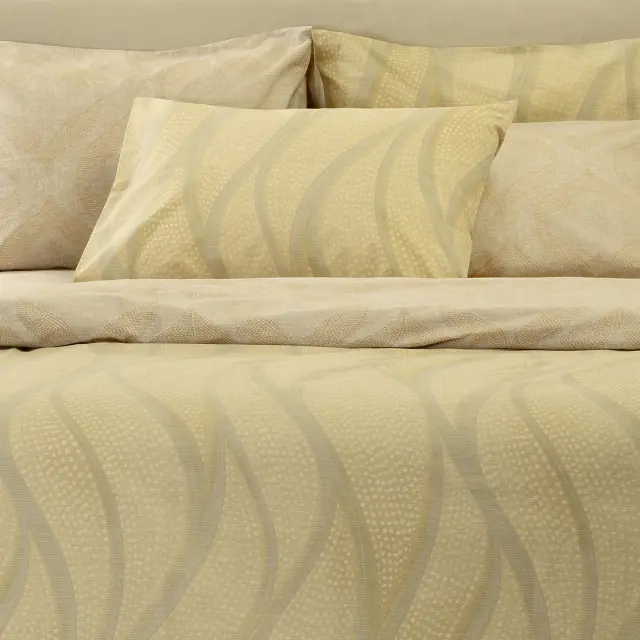 ΣΕΤ ΣΕΝΤΟΝΙΑ KING SIZE (Λ) DRIFT BEIGE ULTRA LINE (180Χ200+32) MELINEN (Με Λάστιχο) 260Χ270 2