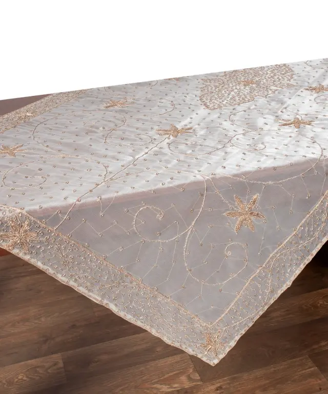 Τραπεζομάντηλο (100cm x 200cm) ΕΡΑΤΩ Ivory - -