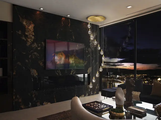 AQUARIA LAMP 12L MATT GOLD φωτιστικό κρεμαστό Χρυσό