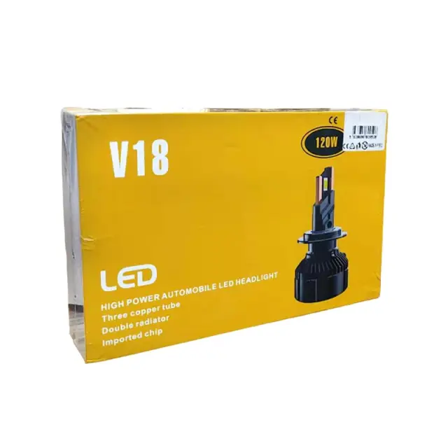 LED Λάμπα αυτοκινήτου H1 120W V18 - LED headlight 024003