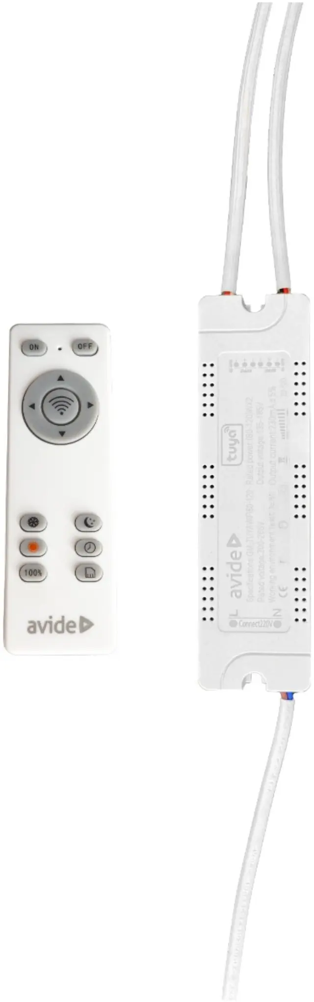 Avide LED Φωτιστικό Οροφής Design Τροφοδοτικό 2.4G 80W-120W TUYA 15.001.1944 2