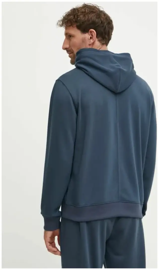 Calvin Klein - Ανδρικό Φούτερ Performance Regular Fit 00GMF4W302-PPK Μπλε - M 3