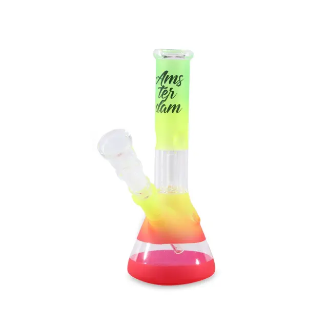 Amsterdam Rasta Γυάλινο Bong Πάγου 19cm