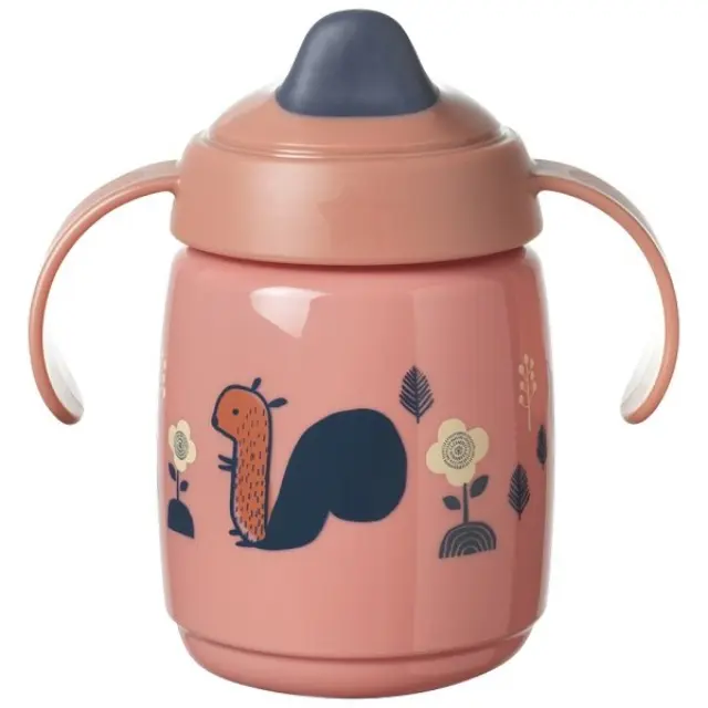 Tommee Tippee Superstar Εκπαιδευτικό Πλαστικό Κύπελλο Ροζ 300ml 2
