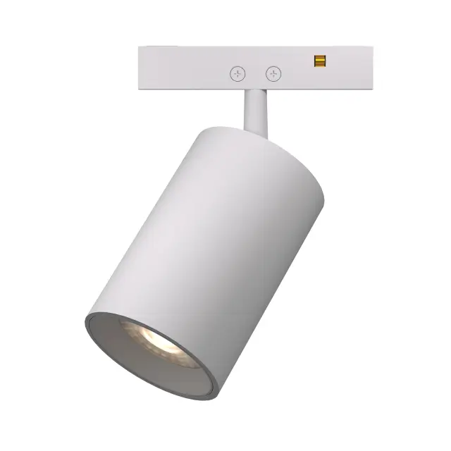 ΜΙΝΙ ΛΕΥΚΟ ΜΑΓΝΗΤΙΚΟ ΣΠΟΤ 24V DC 5W 3000K 510LM 24° RA90 5YRS Φ35,5x55(81)mm / THUBE530W