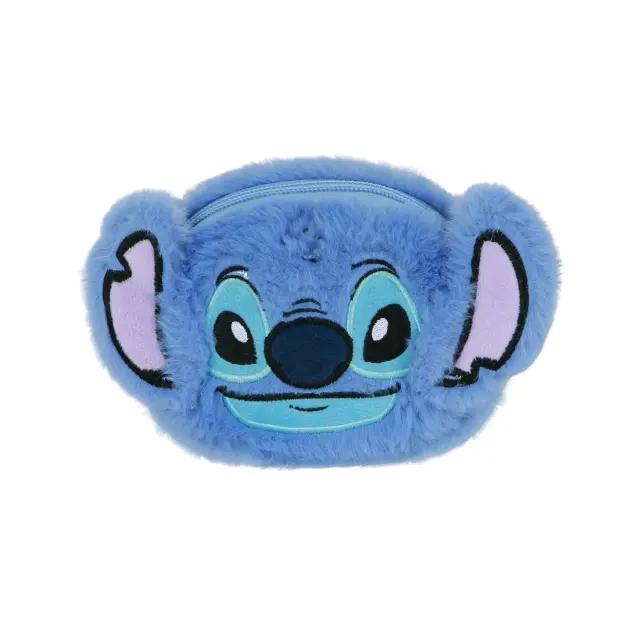 Πορτοφολάκι Disney Stitch Heart Plush purse 09145 2