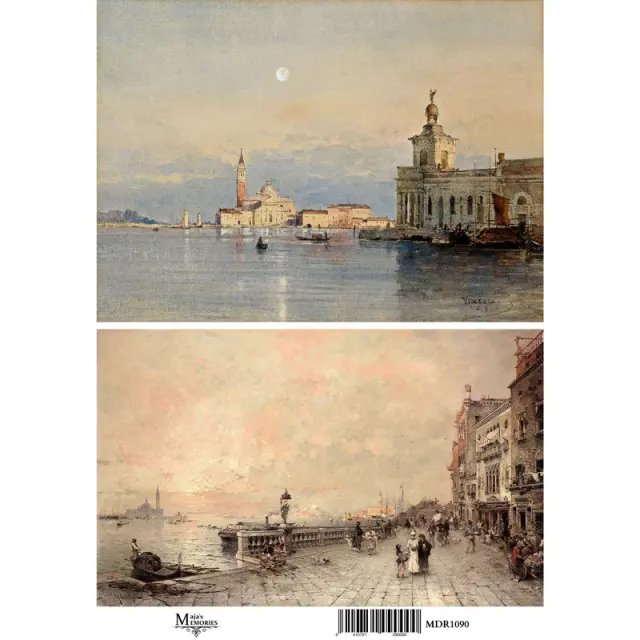 Ριζόχαρτο Maja's Memories, 30x42cm, Paintings, MDR1090