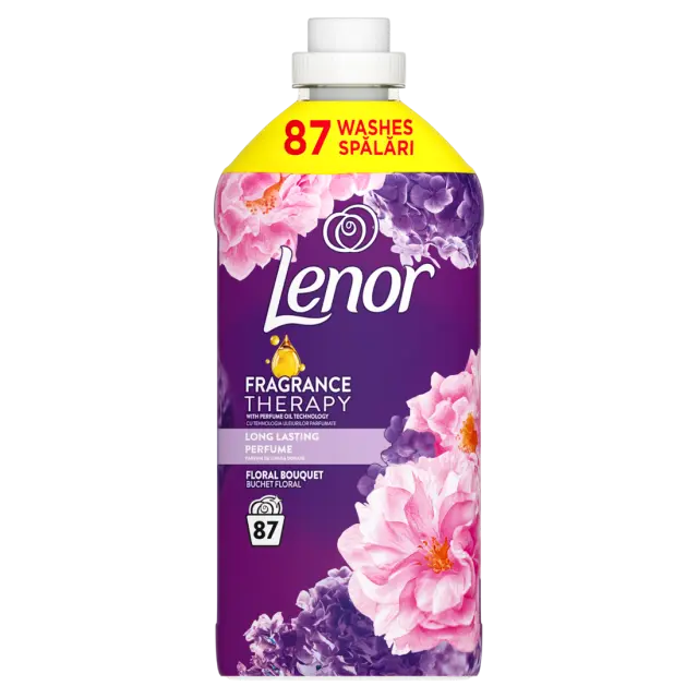 Lenor Relax Floral Μαλακτικό Floral Bouquet 87 Μεζούρες