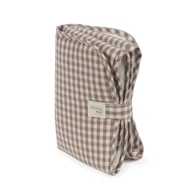 Αλλαξιέρα Στρωματάκι Praline Vichy Moka 18x27x4εκ. 2