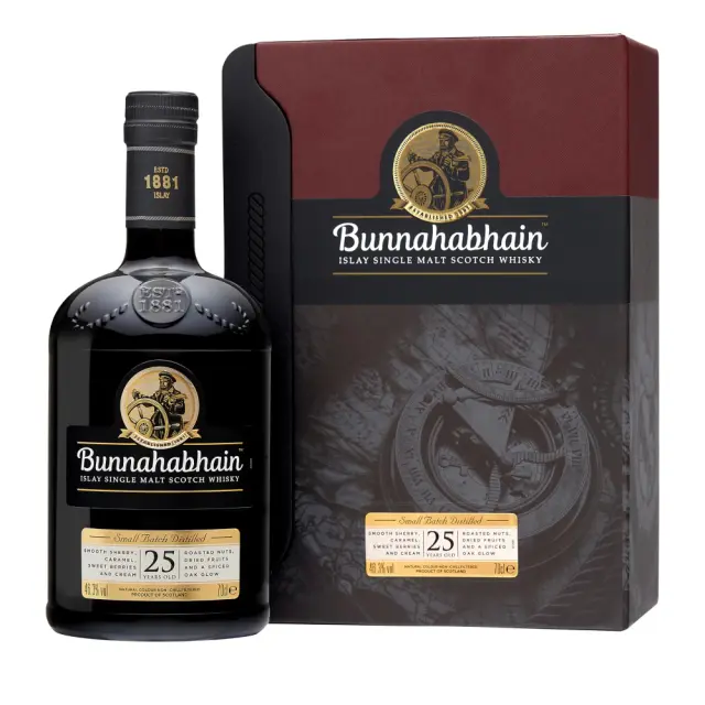 BUNNAHABHAIN 25 YEARS OLD SINGLE MALT 700ml