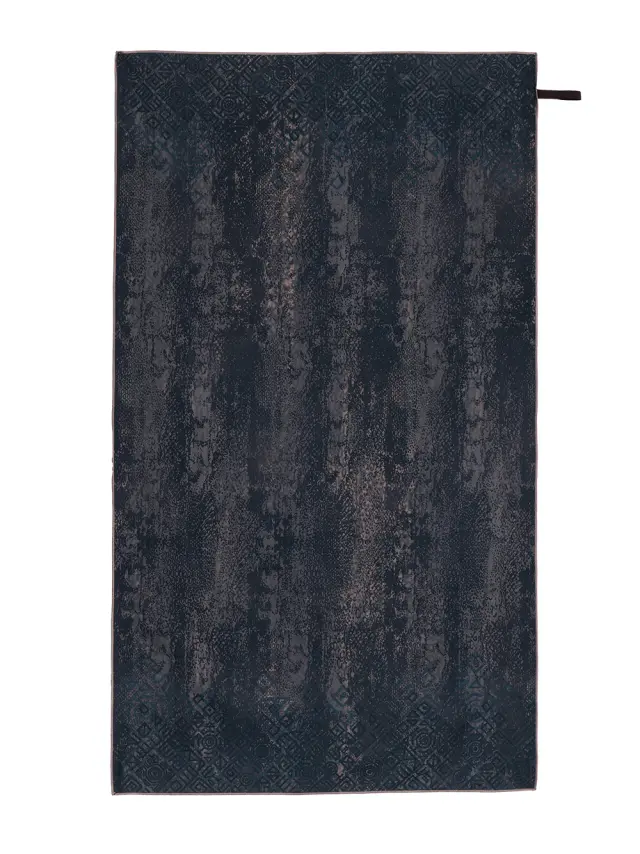 Πετσέτα Θαλάσσης 90x160 200gsm Palamaiki EM35 Black 100% Microfiber