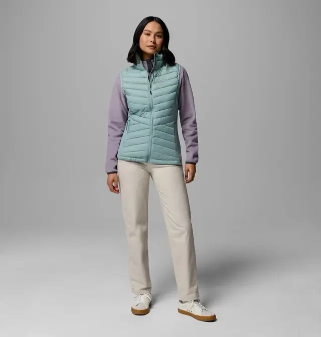 Columbia Powder Pass™ III Hybrid Vest Crushed Blue – Γυναικείο Αμάνικο Γιλέκο - 2133632-461 2
