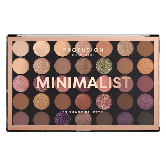PROFUSION EYESHADOW PALETTE 35 SHADES - MINIMALIST