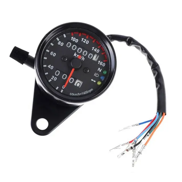 UNIVERSAL ΤΑΧΥΜΕΤΡΟ 12V ΓΙΑ ΜΗΧΑΝΕΣ ΜΕ ΕΝΔΕΙΞΗ LED W06450-1