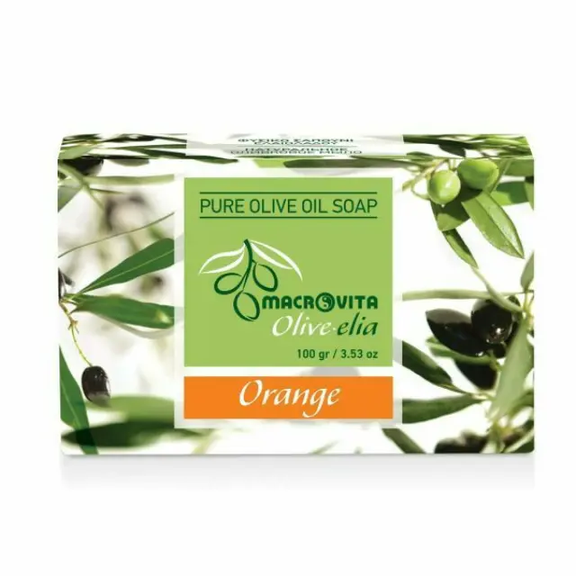 Macrovita Pure Olive Oil Soap Orange 100gr