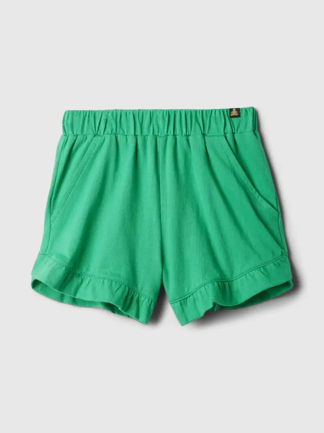 Πράσινο babyGap Mix & Match Ruffle Σορτς SIMPLY GREEN 17-5936