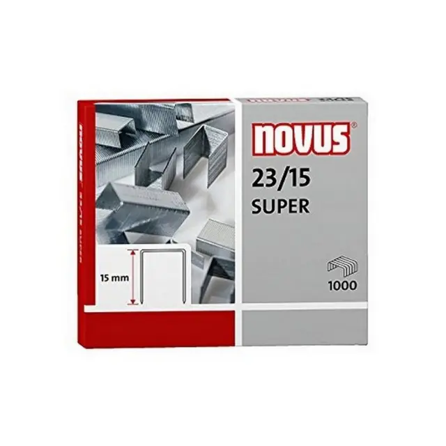 Σύρματα Συρραπτικού Novus 23/15 Super 1000 συρματάκια/τεμάχιο
