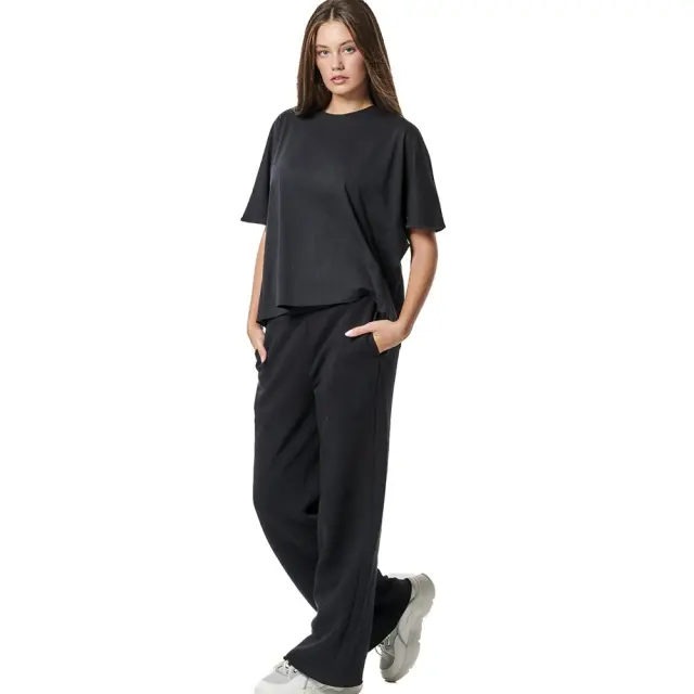Body Action Women's Jersey T-Shirt (051432-01-Black) - Μαύρο 2