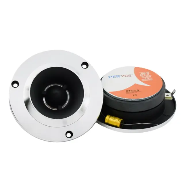 PerVoi Σετ Tweeter Αυτοκινήτου Στρογγυλά 4″ 300W CTC-15G - Car Tweeter Set 014412 2