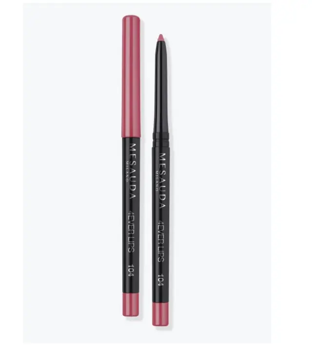 Mesauda 4ever Lips Brown Αυτόματο Μολύβι Χειλιών 104 Rose 0.35gr