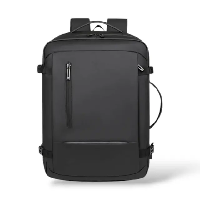 Επαγγελματικό Σακίδιο Πλάτης 46x32x22 +5cm Επέκταση PLAYFULBAGS PS2407. Μαύρο Max 40lt