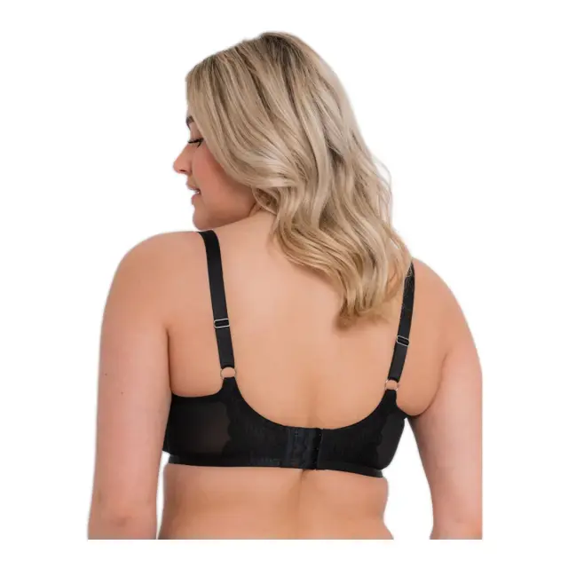 Curvy Kate Γυναικείο Σουτιέν Μεγάλα Μεγέθη Lace Daze Balcony, Χρώμα Μαύρο 2