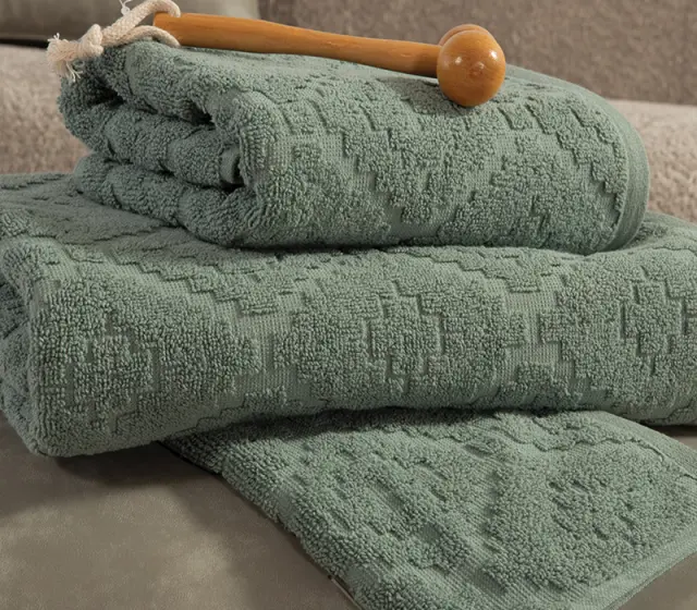 Πετσέτα Χεριών 30x50 Nef-Nef Homeware Premium Romian Green 3