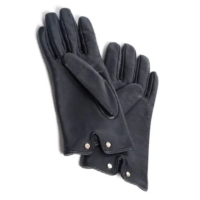 Γυναικεία Δερμάτινα Γάντια Ted Baker 281986-BLACK Μαύρα Μαύρο - M-L 2