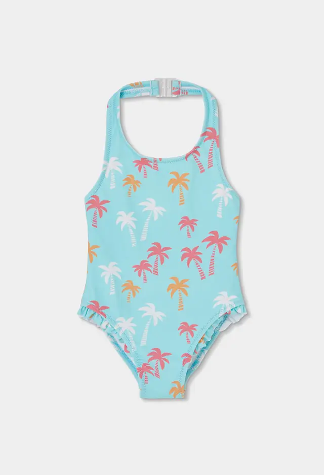 Boboli Swimsuit polyamide "palm trees" για κορίτσι 333177-9806