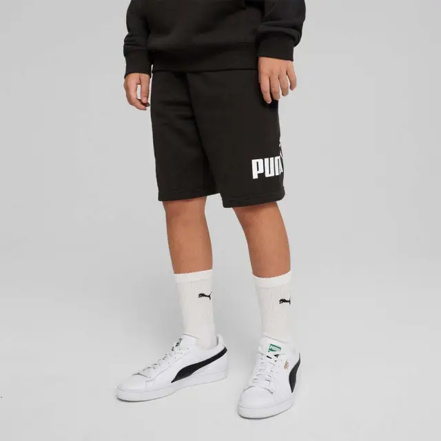 Puma Boy's Essentials No1 Logo Shorts Μαύρο 684918-01 (Puma)