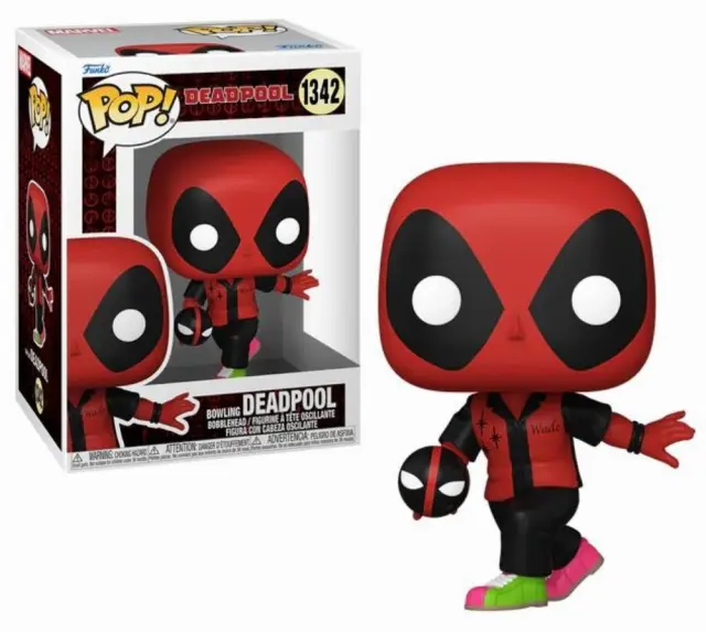Funko Pop! Marvel: Deadpool - Bowling Deadpool #1342 Vinyl Figure