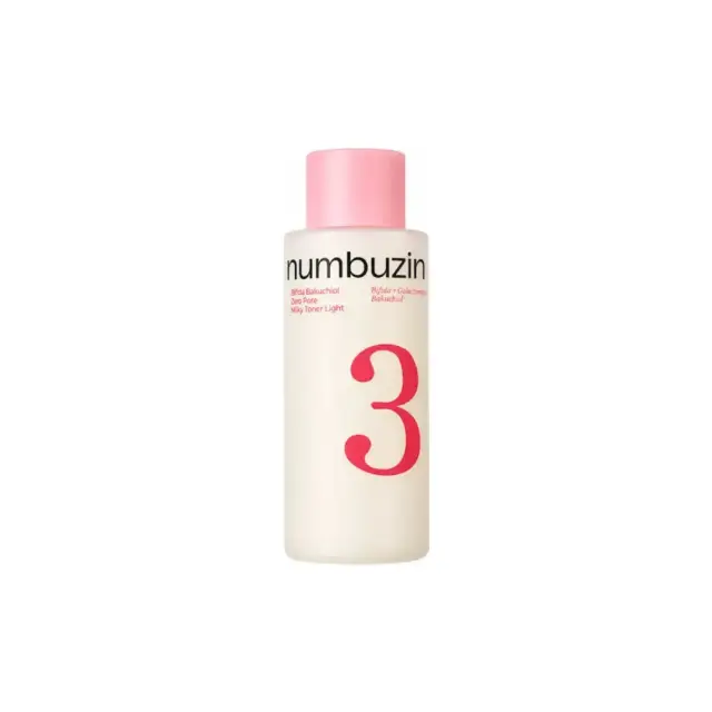 Numbuzin No.3 Bifida Bakuchiol Zero Pore Milky Toner Προσώπου για Ενυδάτωση, 200ml