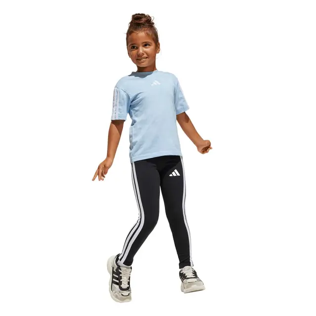 adidas Sportswear Little Girl's 3Stripes 230 Legging Μαύρο JE0313 (adidas Sportswear) - 104 3
