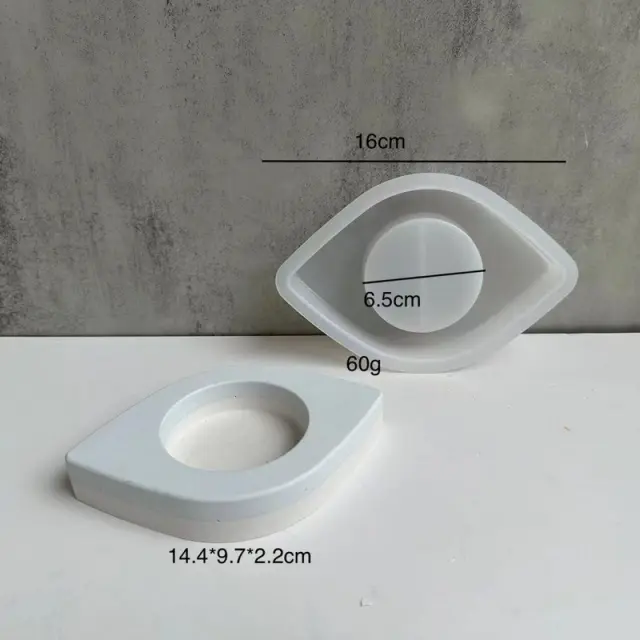 Καλούπι σιλικόνης, Μάτι με θέση για ρεσό, 16cm 2