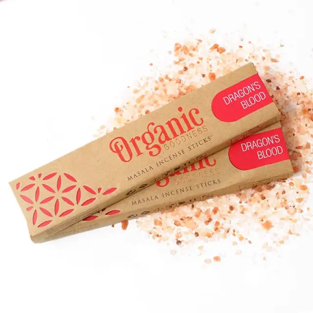 Αρωματικά Στικ Dragon’s Blood Masala Incense Organic 15g 2