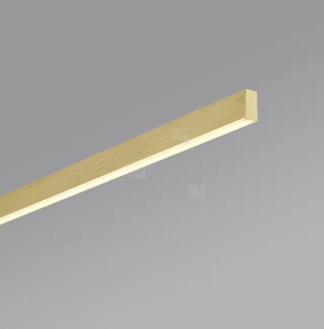 Κρεμαστό Φωτιστικό LED LOOPY Χρυσό Ματ 150cm Dimmable 2