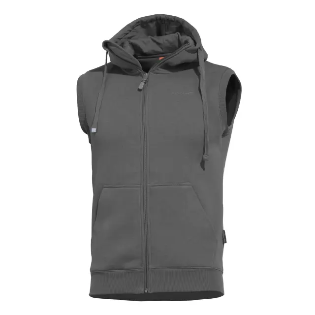 THESPIS HOODED VEST | K08027 01-Black 3