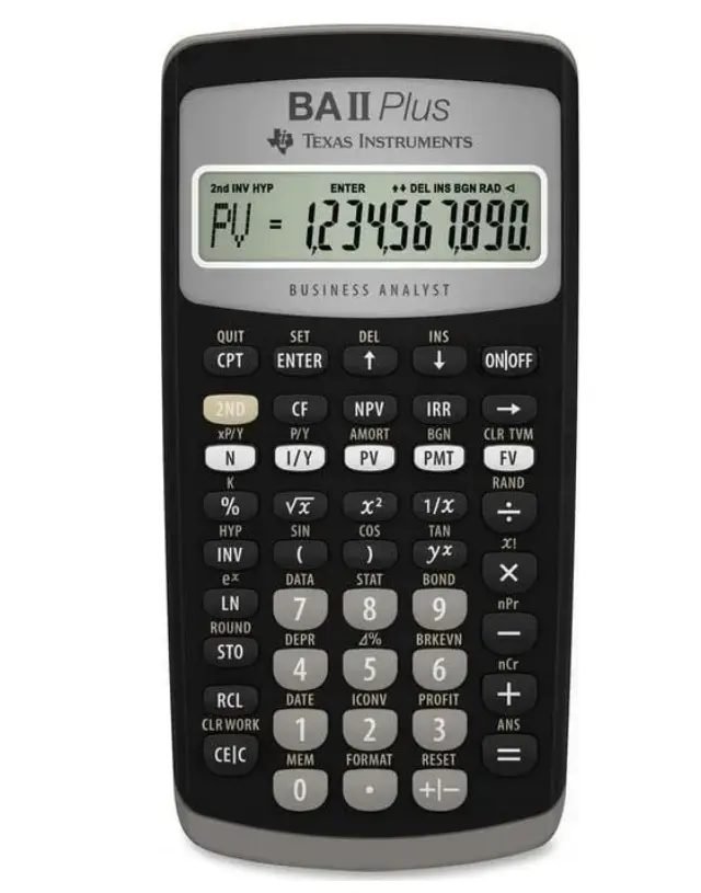 Texas Instruments - BAll Plus Financial Calculator UK Manual - Office and School Supplies