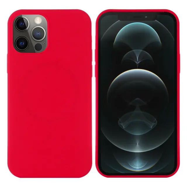 Θήκη Σιλικόνης με MagSafe για iPhone 13 Pro Max- Red OEM 2