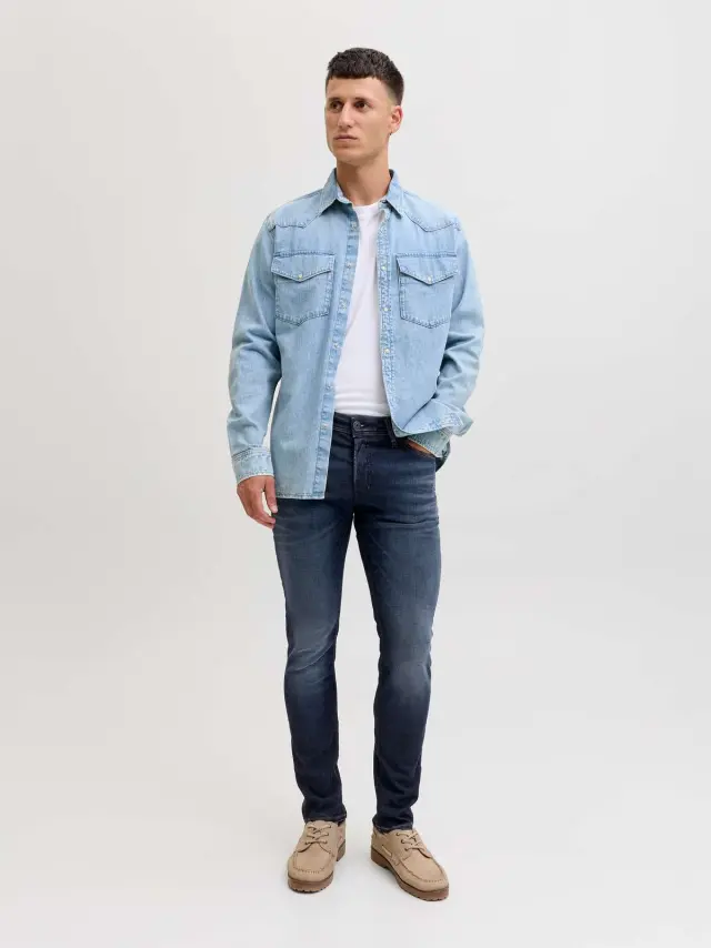 JJITIM JJORIGINAL JOS 719 NOOS Blue Denim - 31 , 34 2
