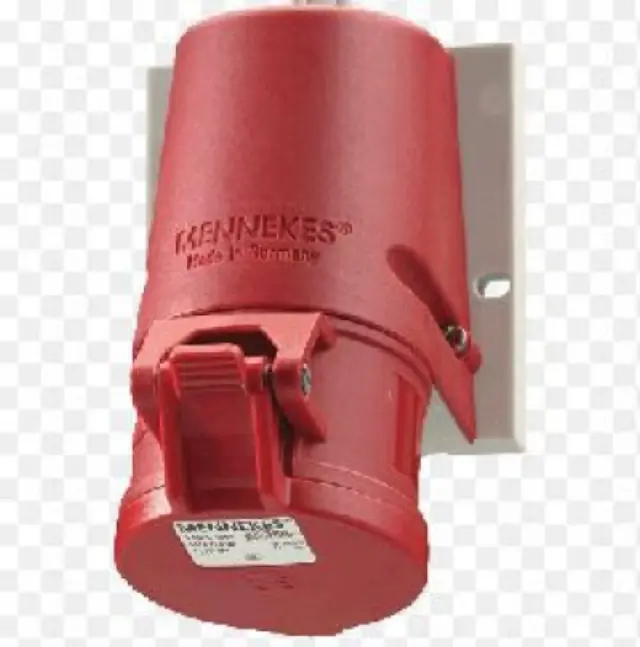 Mennekes Wall mounted recept., 16A5p6h400V, IP44 31