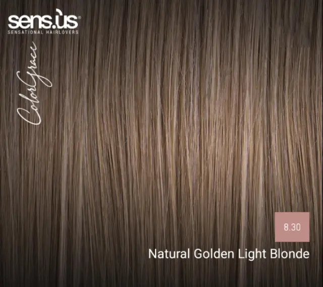 Sensus Color Grace M3K 8.30 Natural Golden Blonde 100ml - (μόνιμη βαφή φυσικό ξανθό ντορέ) 2