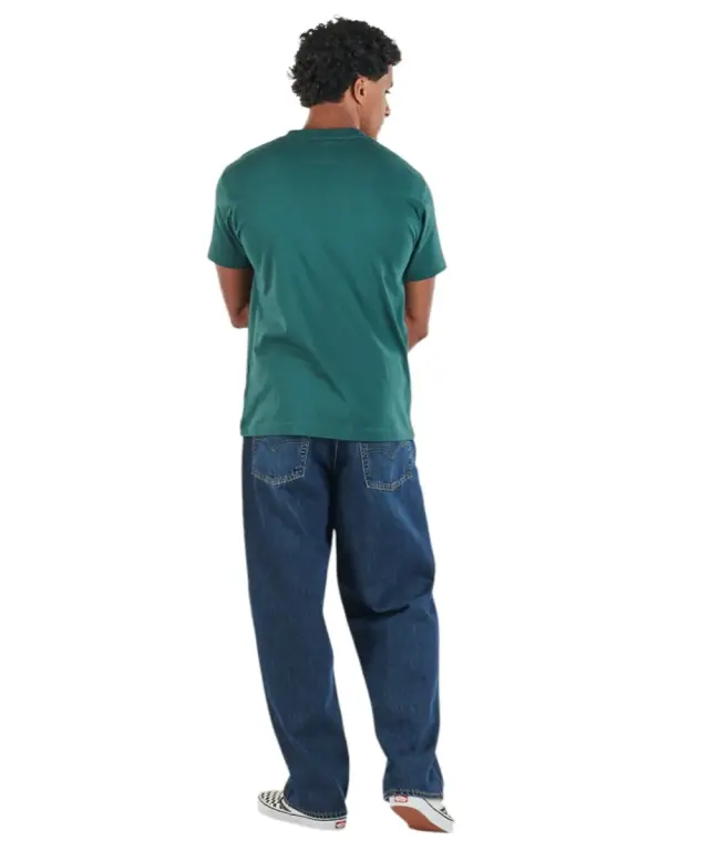 Vans - Ανδρικό T-shirt Κοντομάνικο Classic Logo Royal Cobalt VN000RA1-FRJ Πράσινο - XL 2