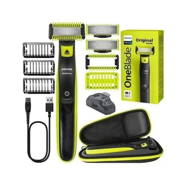 Philips Ξυριστική Μηχανή OneBlade Face Black (QP2824/10)