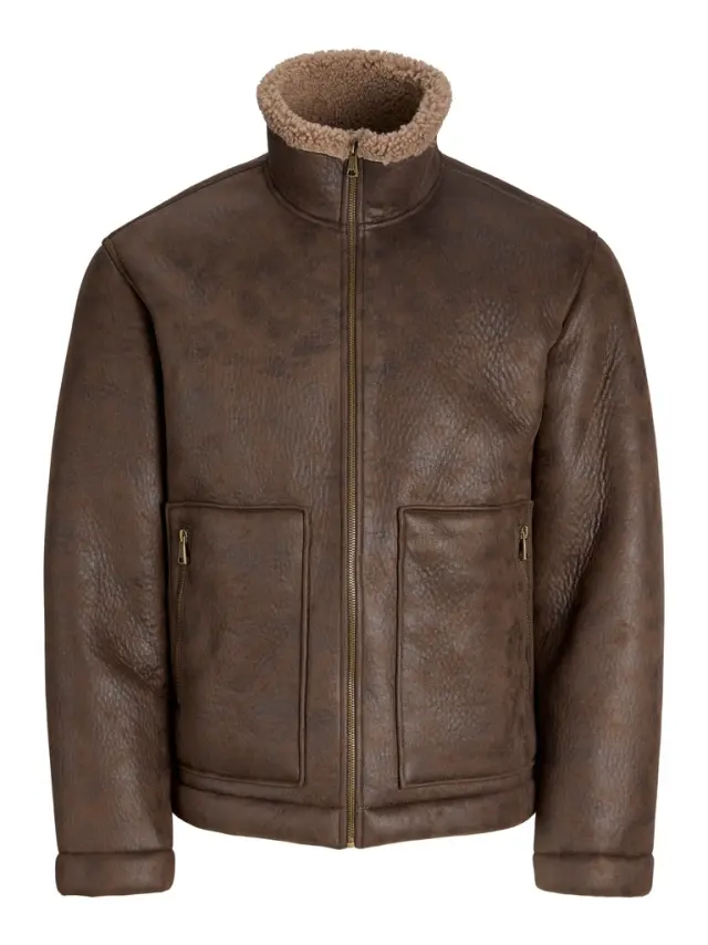 JORSALAMANCO FLIGHT JACKET SN - Chocolate Brown