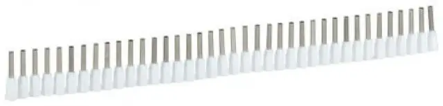 Ferrules in strips Starfix - cross section 0.5 mm² - white