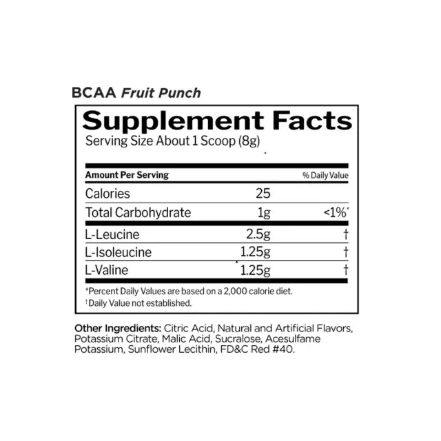 Rule1 BCAAs fruit-punch, 30-servings 2